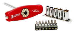 1/4" Drive Tiny Bone 5-In-1 Ratchet Handle
