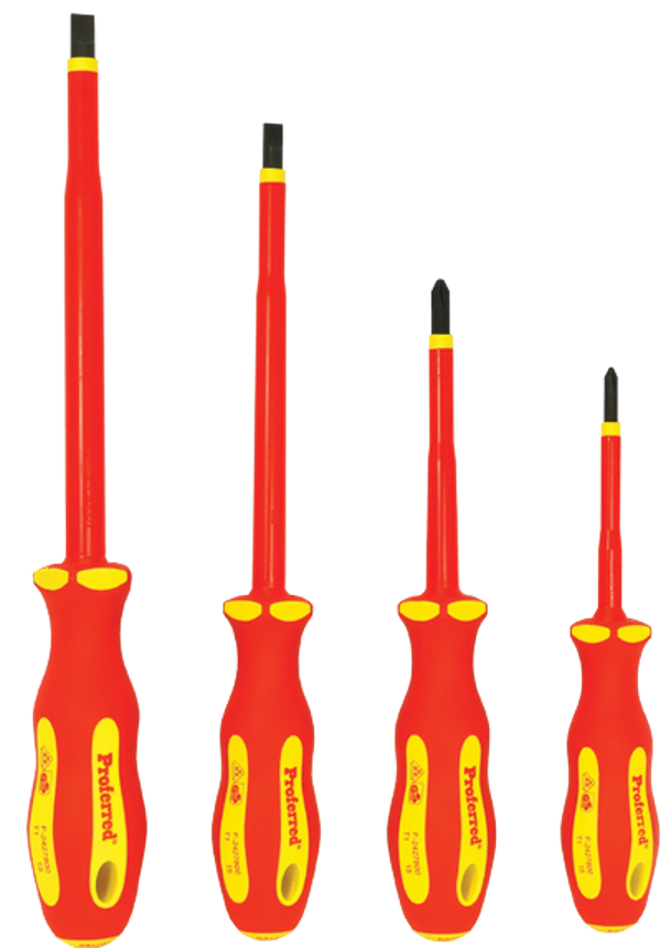 Insulated [1000V] Screwdriver Set - 4 pc.