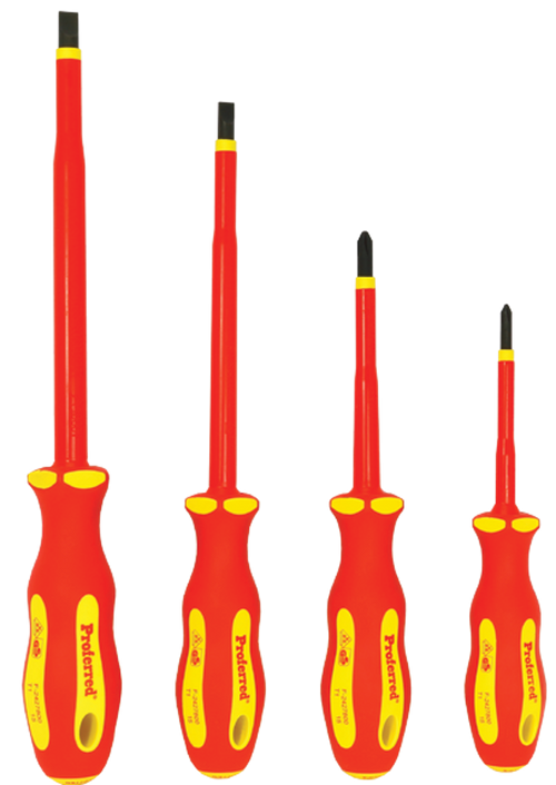 Insulated [1000V] Screwdriver Set - 4 pc.