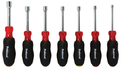 Hollow Shank Nut Driver Set - 7 pc.