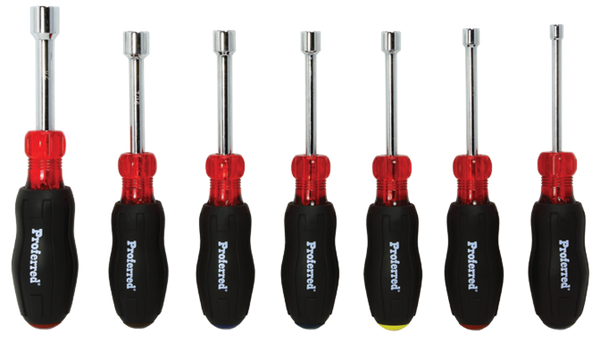 Hollow Shank Nut Driver Set - 7 pc.