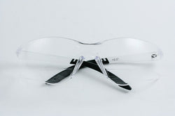 Safety Glasses (Bifocal Clear Lens) with Anti-UVA & UVB and ScratchCoat® Protection