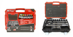 1/2" Drive Standard Socket Master Set- 21 Piece