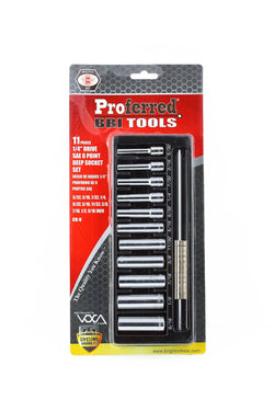 1/4" Drive SAE Socket Set
