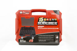 1/2" Drive Impact Socket Set