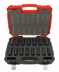 1/2" Drive Impact Socket Set