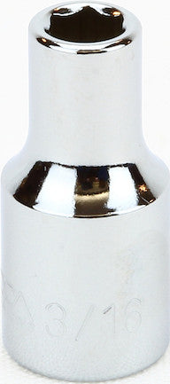 1/4" Drive SAE 6 Point Socket (Standard & Deep)