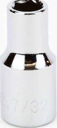 1/4" Drive SAE 6 Point Socket (Standard & Deep)