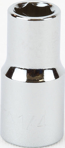 1/4" Drive SAE 6 Point Socket (Standard & Deep)