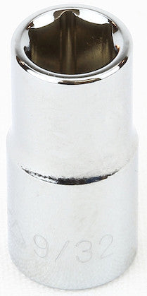 1/4" Drive SAE 6 Point Socket (Standard & Deep)