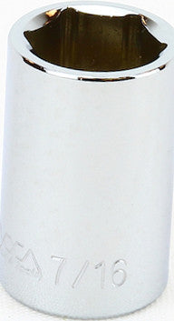 1/4" Drive SAE 6 Point Socket (Standard & Deep)