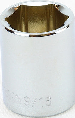 1/4" Drive SAE 6 Point Socket (Standard & Deep)