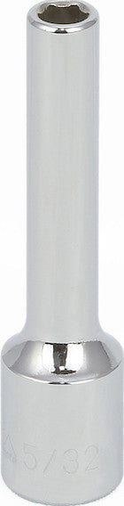 1/4" Drive SAE 6 Point Socket (Standard & Deep)
