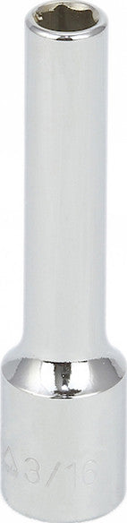 1/4" Drive SAE 6 Point Socket (Standard & Deep)