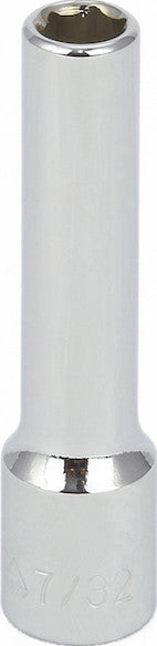 1/4" Drive SAE 6 Point Socket (Standard & Deep)