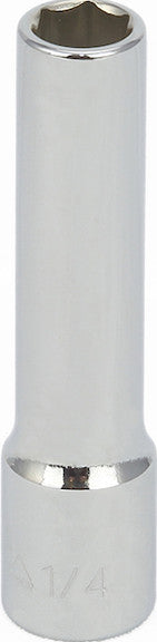 1/4" Drive SAE 6 Point Socket (Standard & Deep)