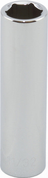 1/4" Drive SAE 6 Point Socket (Standard & Deep)