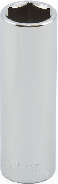 1/4" Drive SAE 6 Point Socket (Standard & Deep)
