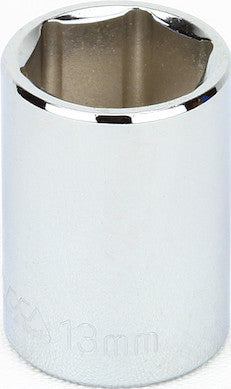 1/4" Drive Metric 6 Point Sockets