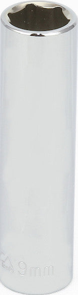 1/4" Drive Metric 6 Point Sockets