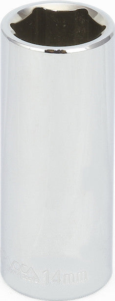 1/4" Drive Metric 6 Point Sockets