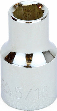 3/8" Drive SAE 6 Point Standard Sockets