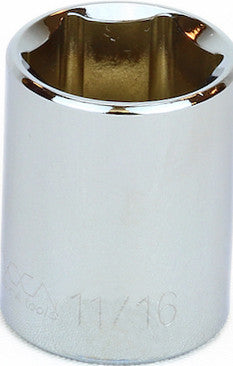 3/8" Drive SAE 6 Point Standard Sockets