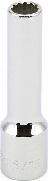 3/8" Drive SAE 12 Point Deep Sockets