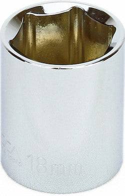 3/8" Drive Metric 6 Point Standard Sockets