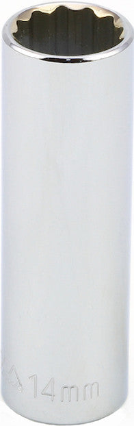 3/8" Drive Metric 12 Point Deep Sockets