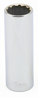 3/8" Drive Metric 12 Point Deep Sockets