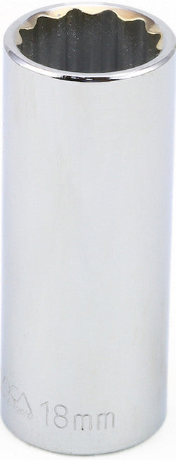 3/8" Drive Metric 12 Point Deep Sockets