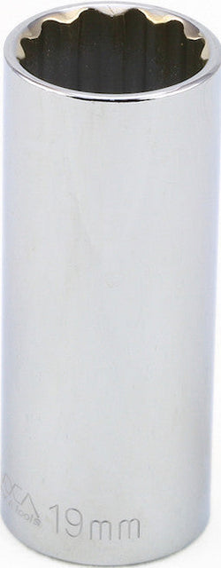 3/8" Drive Metric 12 Point Deep Sockets