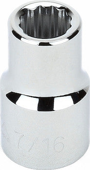 1/2" Drive SAE 12 Point Sockets