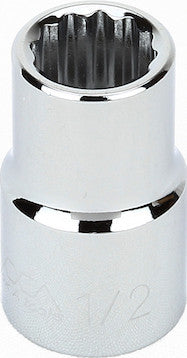 1/2" Drive SAE 12 Point Sockets