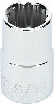 1/2" Drive SAE 12 Point Sockets