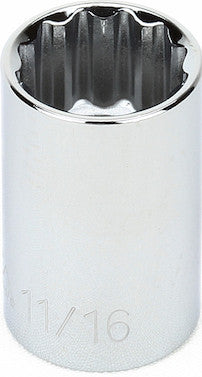 1/2" Drive SAE 12 Point Sockets
