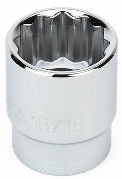 1/2" Drive SAE 12 Point Sockets