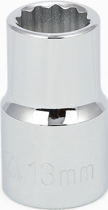 1/2" Drive Metric 12 Point Sockets
