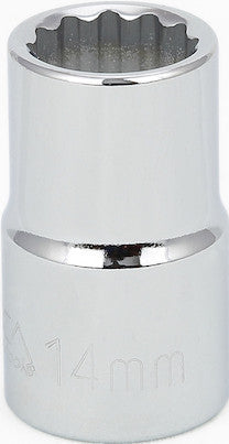 1/2" Drive Metric 12 Point Sockets