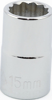 1/2" Drive Metric 12 Point Sockets