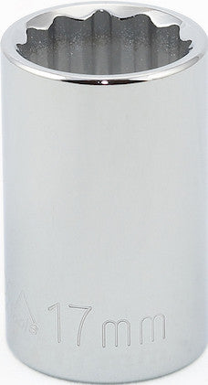 1/2" Drive Metric 12 Point Sockets