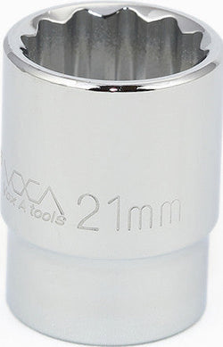 1/2" Drive Metric 12 Point Sockets