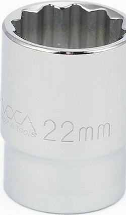 1/2" Drive Metric 12 Point Sockets