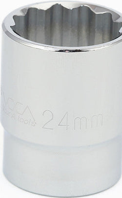 1/2" Drive Metric 12 Point Sockets