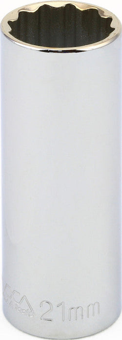 1/2" Drive Metric 12 Point Sockets