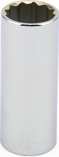 1/2" Drive Metric 12 Point Sockets