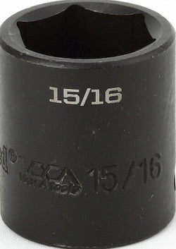 1/2" Drive SAE 6 Point Impact Socket