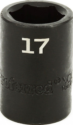 1/2" Drive Metric 6 Point Impact Sockets