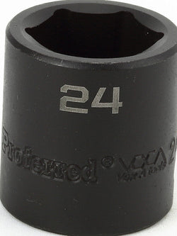 1/2" Drive Metric 6 Point Impact Sockets